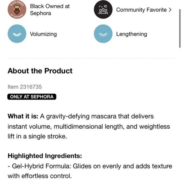 NWT Pat McGrath Labs Dark Star Volumizing Mascara - Picture 10 of 10